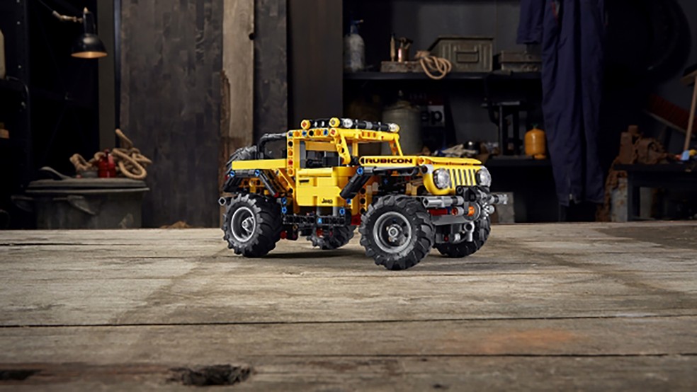 Jeep Wrangler Rubicon da Lego — Foto: Divulgação