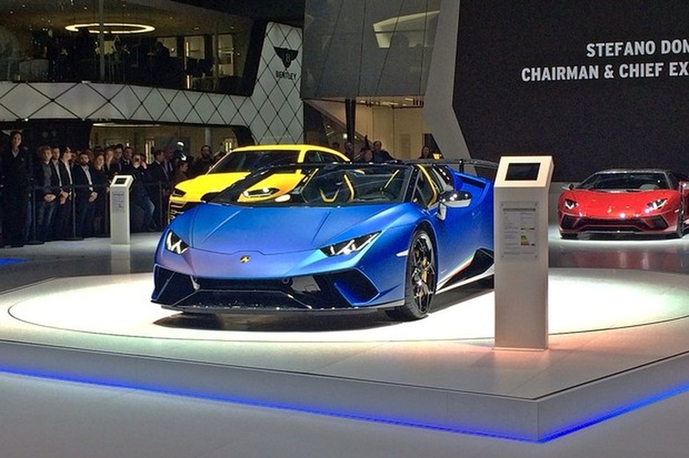 Lamborghini Huracán Performante Spyder 2019 (Foto: Guilherme B. Muniz/Auto News Brasil) — Foto: Auto Esporte