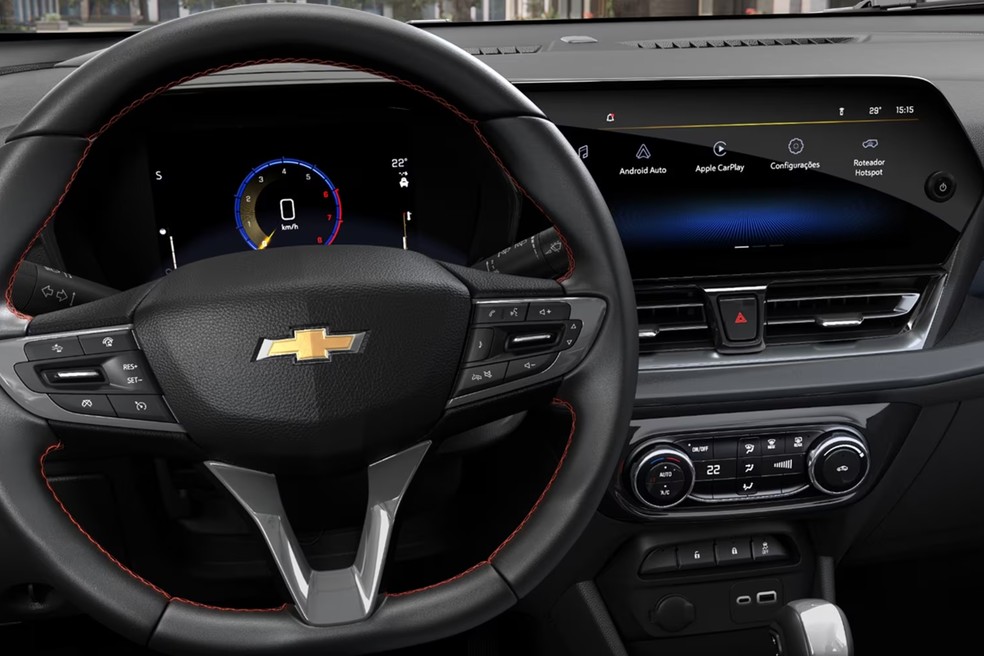 Todas as versões da Chevrolet Spin são equipadas com o motor 1.8 aspirado flex — Foto: Divulgação