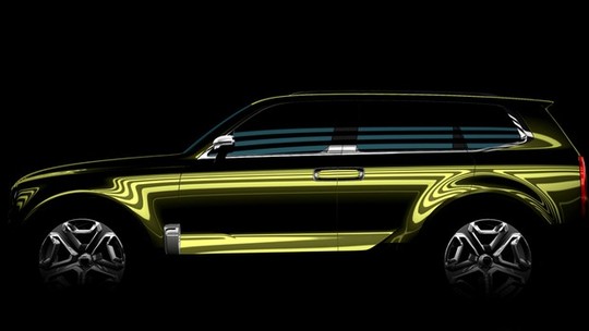 Kia solta teaser de SUV conceito