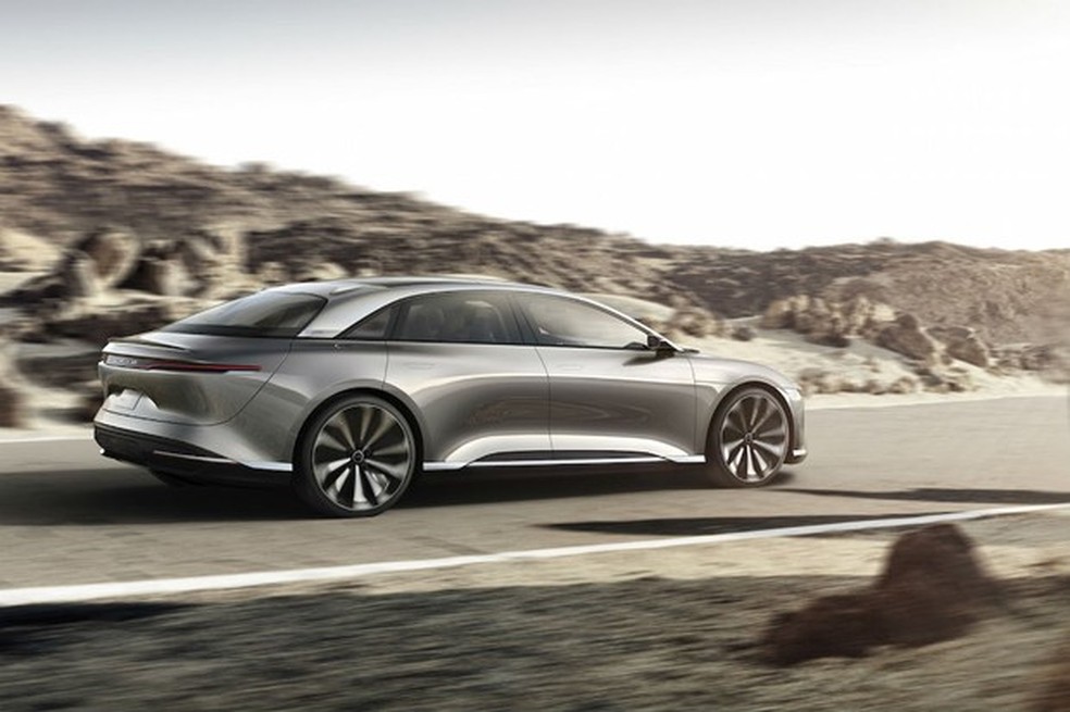 Air, novo sedã elétrico da Lucid Motors (Foto: Divulgação) — Foto: Auto Esporte
