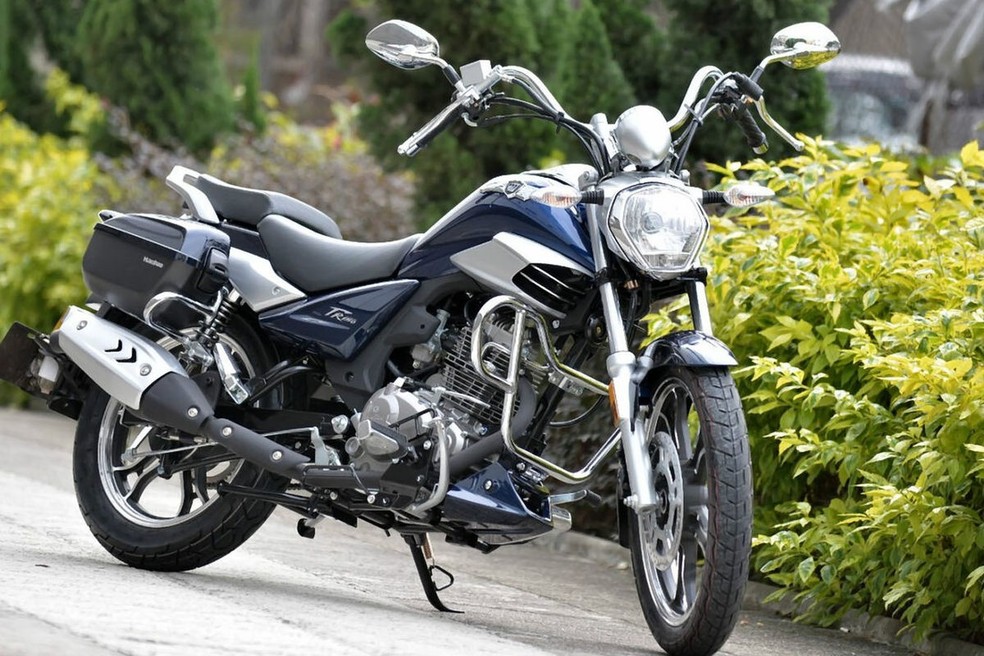 Haojue Master Ride oferece visual de custom por valor baixo — Foto: Divulgação