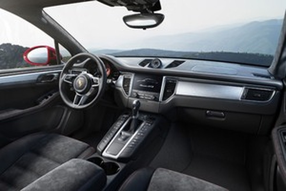 Interior do Porsche Macan GTS (Foto: Divulgação) — Foto: Auto Esporte