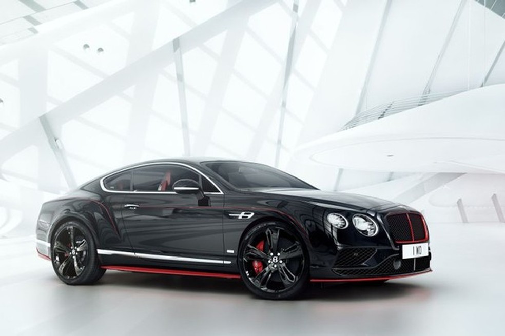 Bentley Continental GT Black Speed (Foto: Divulgação) — Foto: Auto Esporte