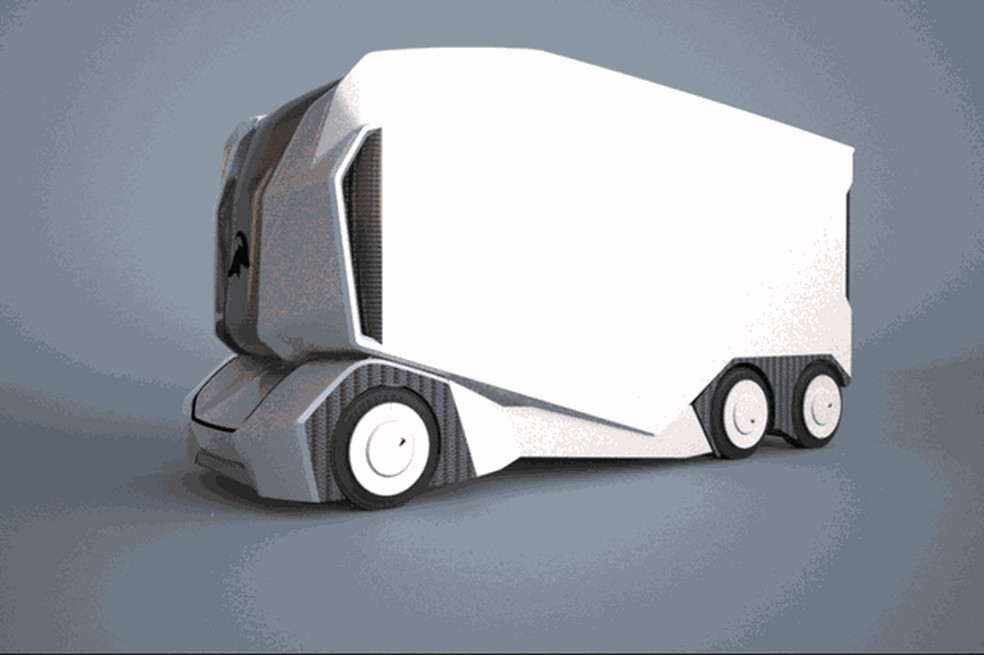 T-pod (Foto: Reprodução/Einride) — Foto: Auto Esporte