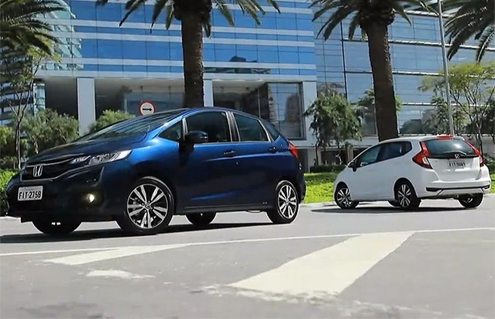 Honda Fit 2018 (Foto: Reprodução) — Foto: Auto Esporte