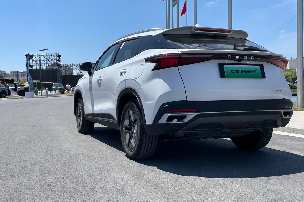 Marca chinesa precisa acertar a suspensão do Omoda 5 antes de lançá-lo no Brasil — Foto: Cauê Lira/Auto News Brasil