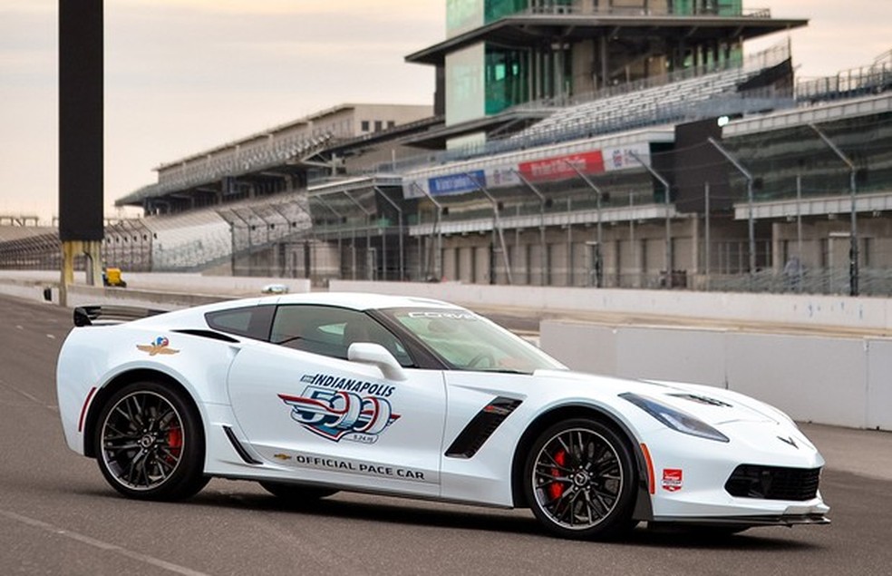 Chevrolet Corvette Z06 Pace Car (Foto: Divulgação) — Foto: Auto Esporte
