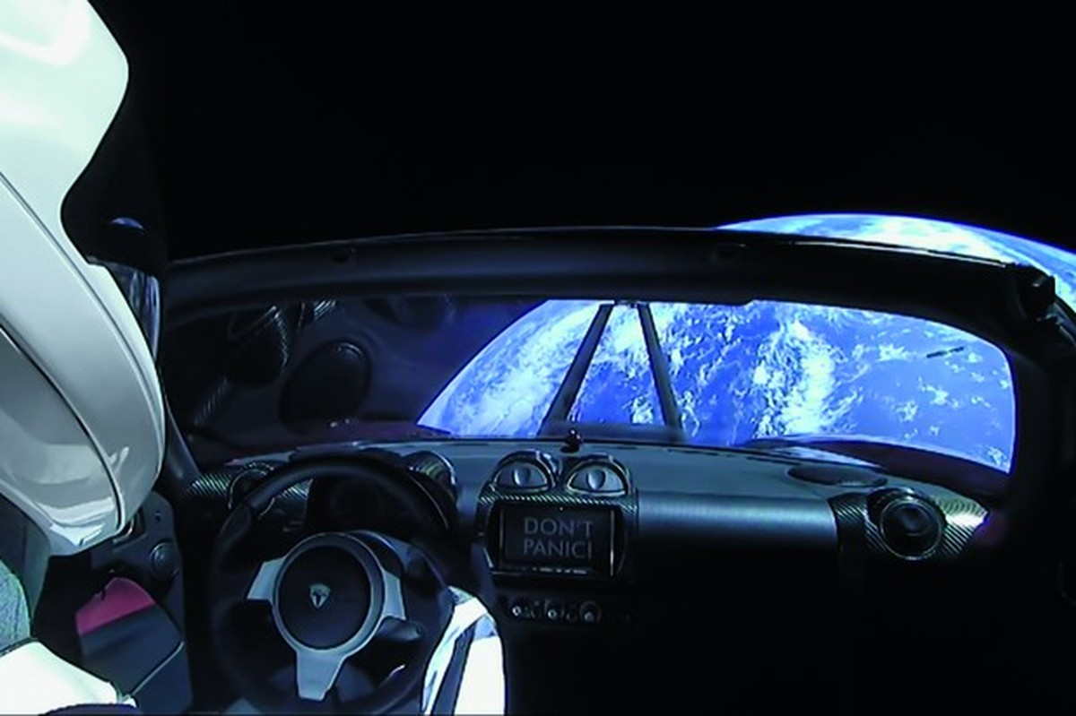 Que fim levou o Tesla Roadster que foi enviado para o espaço?