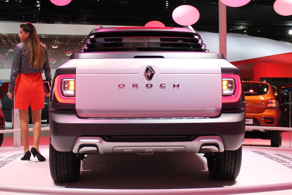 Renault Duster Oroch no Salão do Automóvel 2014