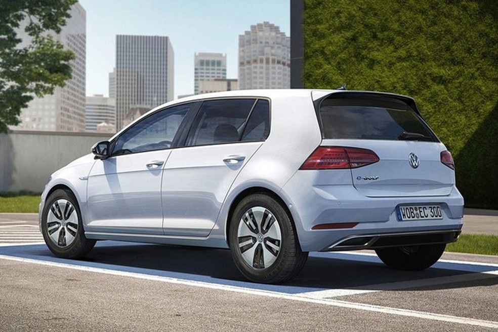 Volkswagen e-Golf não têm saídas de escape (Foto: Divulgação) — Foto: Auto Esporte
