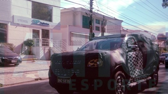Flagramos o novo Chevrolet Trailblazer