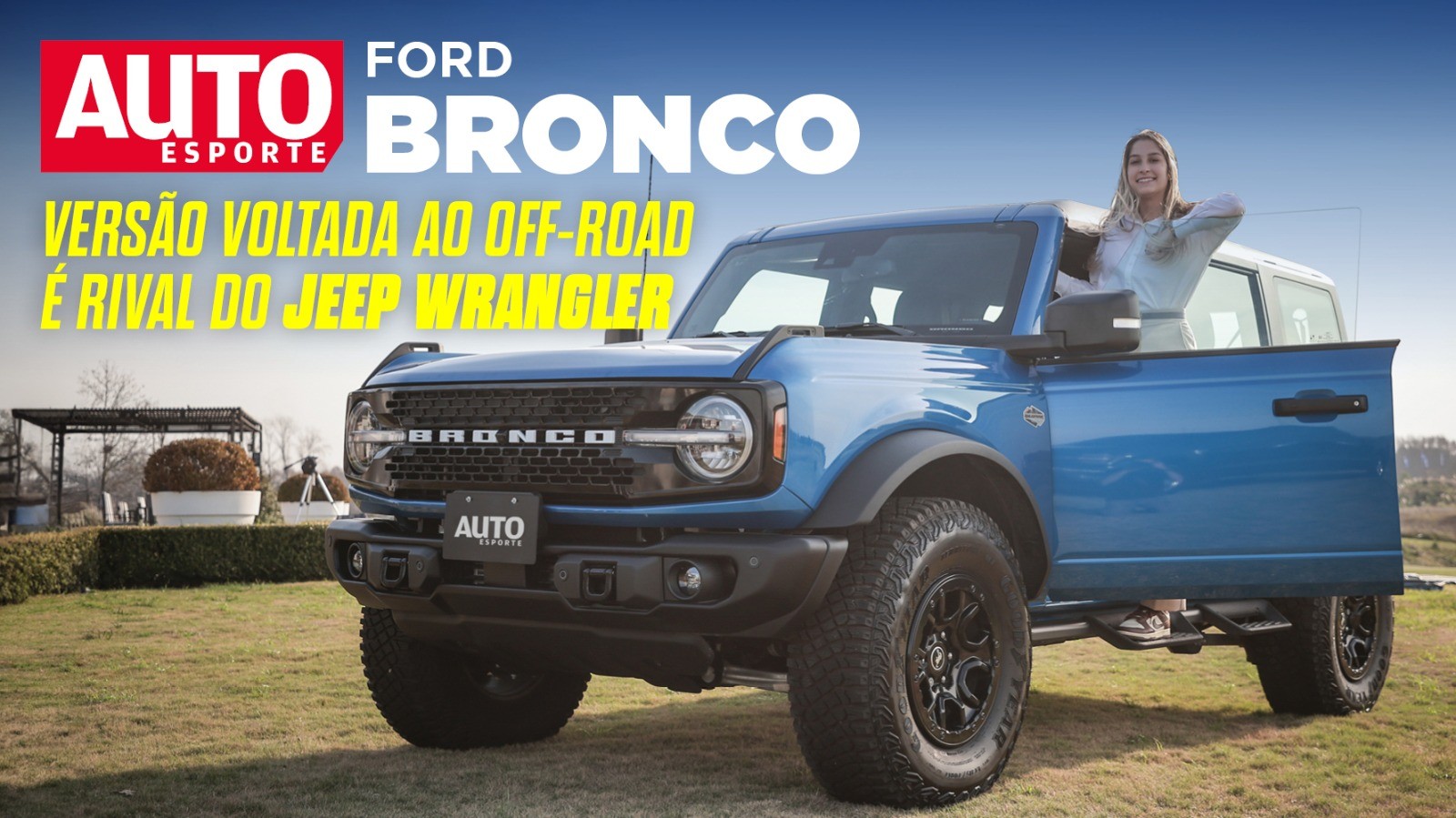 Vídeo: Ford Bronco tem portas removíveis, 334 cv e é rival do Jeep Wrangler