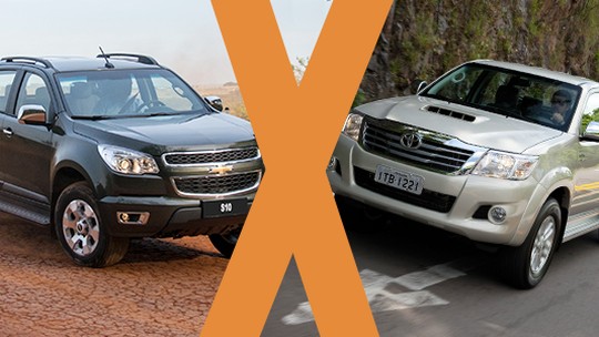 Jogo Rápido: Toyota Hilux X Chevrolet S10