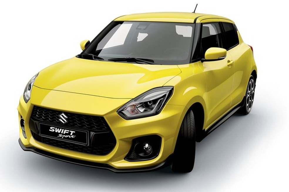 Swift Sport tem para-choque, saias e rodas mais esportivas (Foto: Divulgação) — Foto: Auto Esporte