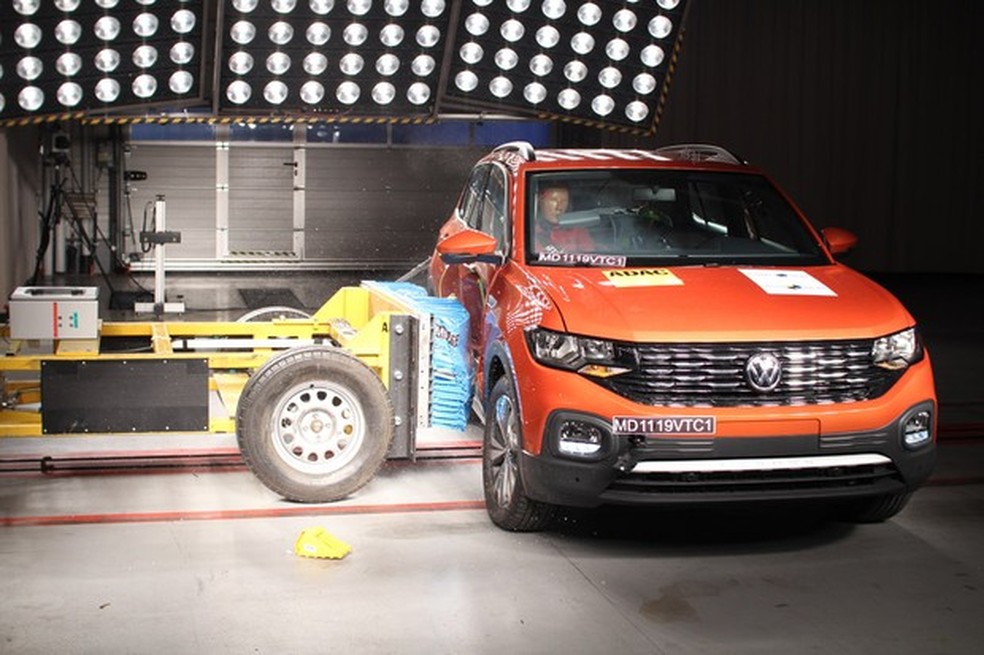 Volkswagen T-Cross Latin NCAP (Foto: Divulgação) — Foto: Auto Esporte