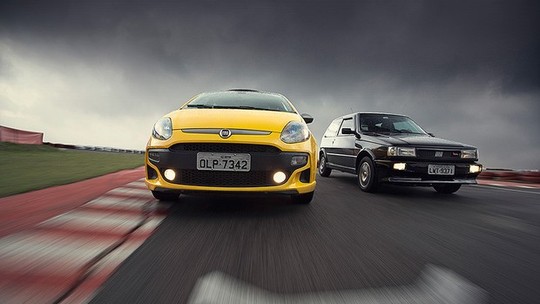 Uno Turbo e Punto T-Jet: nascidos  para correr