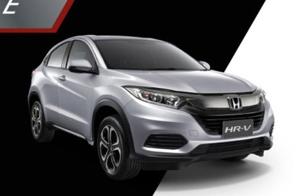 Honda HR-V reestilizado básico deve ser assim no Brasil (Foto: Reprodução) — Foto: Auto Esporte