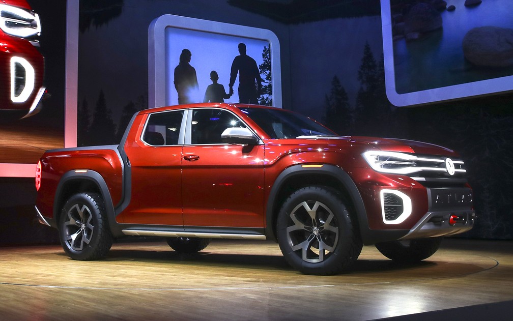 Volkswagen Atlas Tanoak — Foto: Drew Angerer/AFP