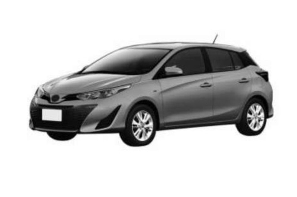 Yaris hatch também foi registrado no INPI (Foto: Reprodução) — Foto: Auto Esporte