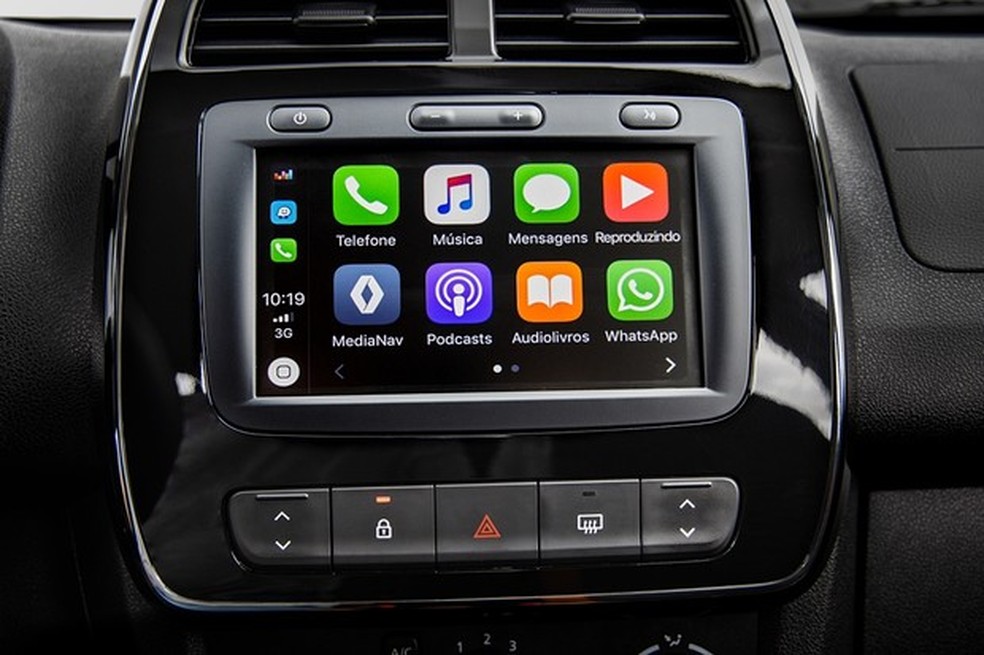 Multimídia agora tem Android Auto e CarPlay (Foto: Marcos Camargo/Autoesporte) — Foto: Auto Esporte