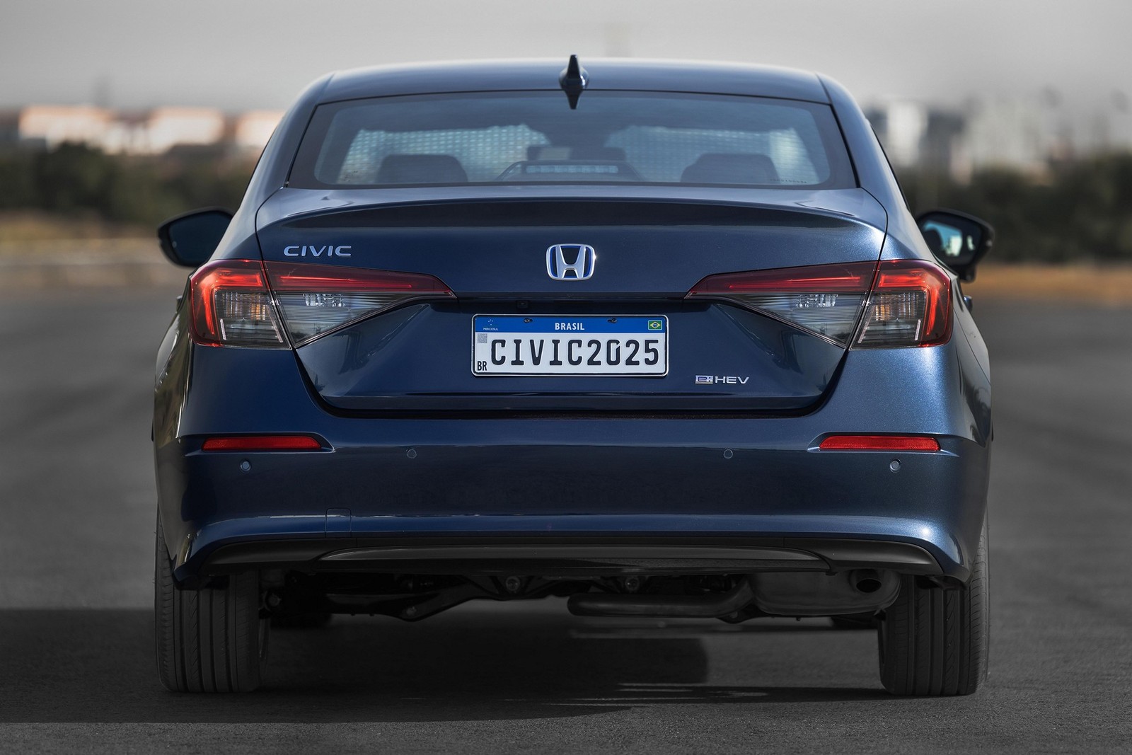 Honda Civic 2025 - traseira — Foto: Divulgação