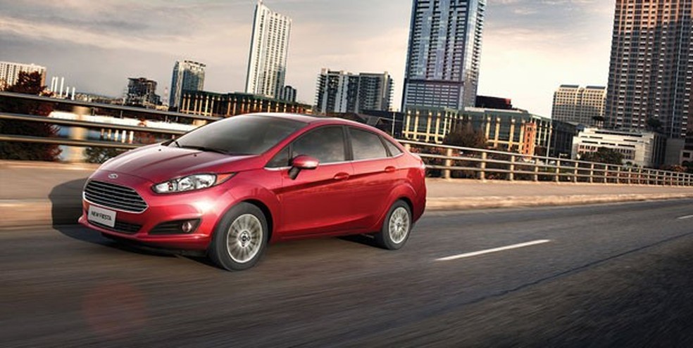 Novo Fiesta Sedã 2017 (Foto: Divulgação) — Foto: Auto Esporte