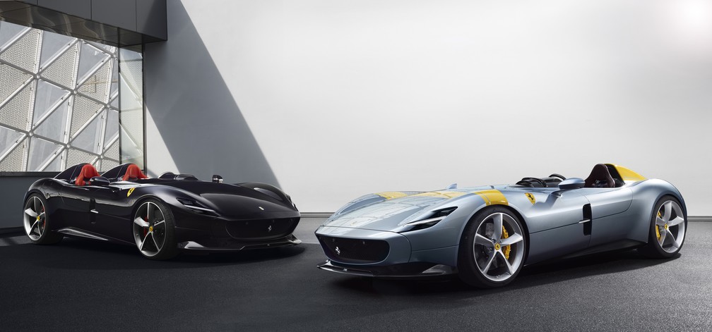 Ferrari Monza SP1 e SP2 — Foto: Ferrari/Divulgação