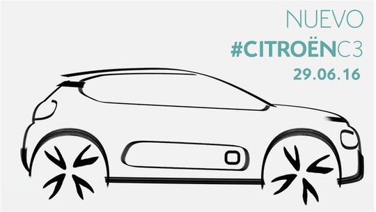 Citroën mostra os primeiros detalhes da próxima geração do C3