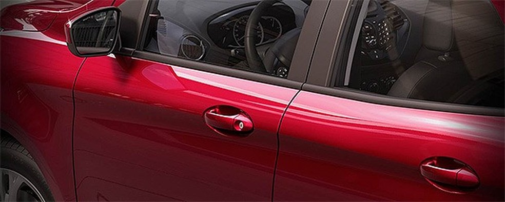 Ford Ka+ é revelado em imagens vazadas (Foto: Reprodução) — Foto: Auto Esporte