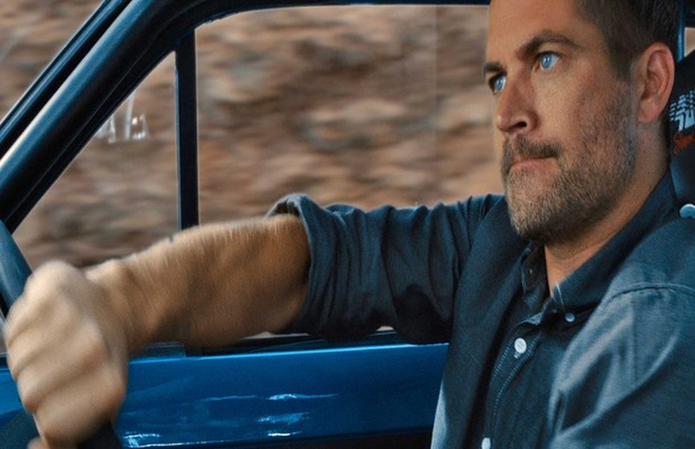 Ator Paul Walker em cena de Velozes&Furiosos (Foto: Reprodução) — Foto: Auto Esporte