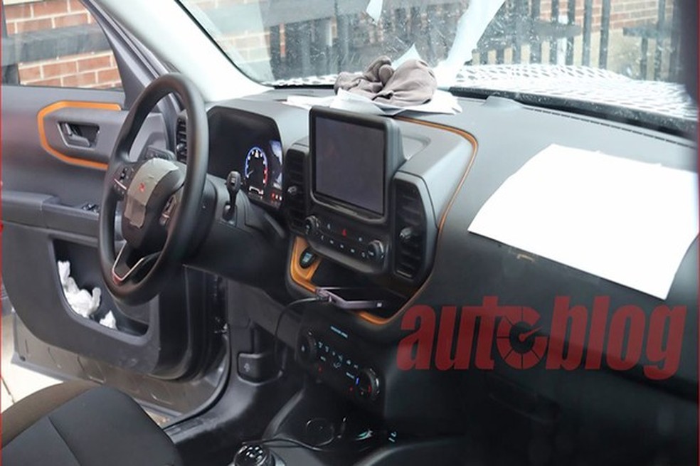 Interior do novo Bronco Sport (Foto: Autoblog) — Foto: Auto Esporte
