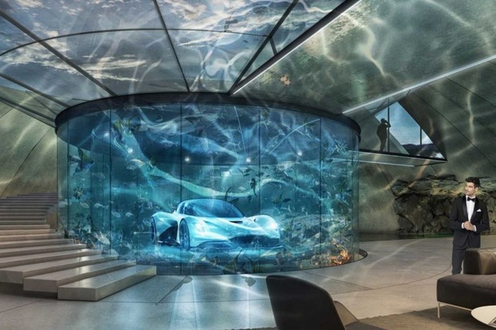 Valhalla parece estar submerso em um aquário (Foto: Divulgação) — Foto: Auto Esporte