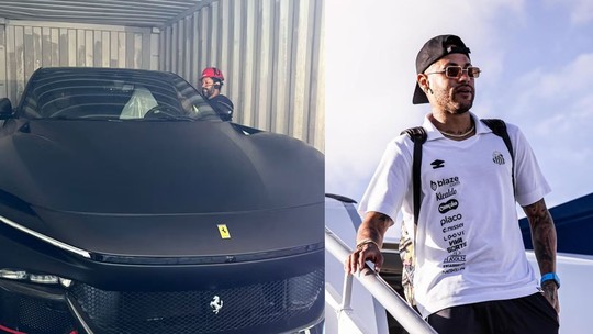 Com Ferrari e 911 GT3 RS, carros de Neymar somam mais de R$ 30 milhões
