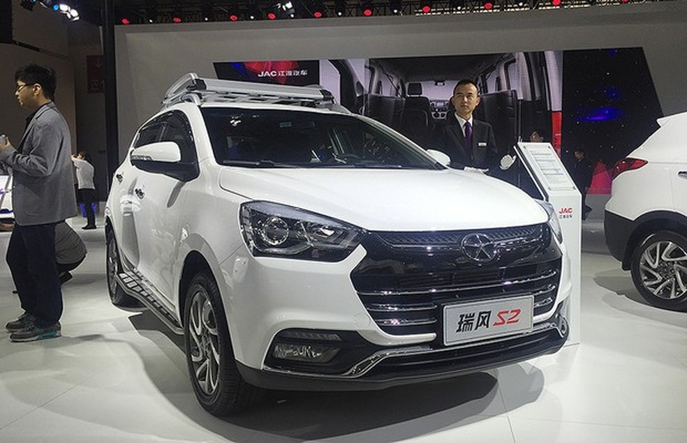 JAC T3 no Salão de Pequim 2016 (Foto: Michelle Ferreira/Auto News Brasil) — Foto: Auto Esporte