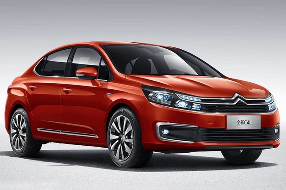 Citroën C4 Lounge passou por facelift na China (Foto: Divulgação) — Foto: Auto Esporte