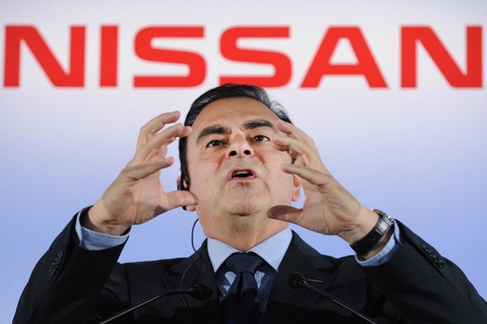 Carlos Ghosn, ex-presidente da Nissan (Foto: TORU YAMANAKA / AFP) — Foto: Auto Esporte