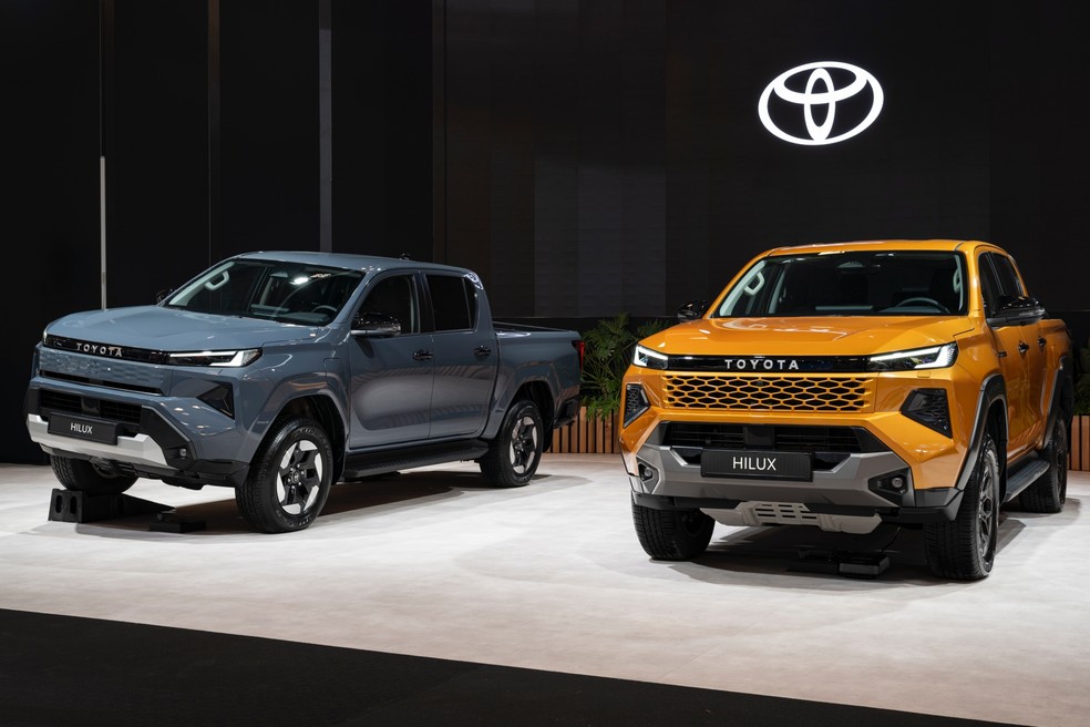 Nova Toyota Hilux terá versões inéditas elétrica e movida a células de hidrogênio — Foto: Divulgação