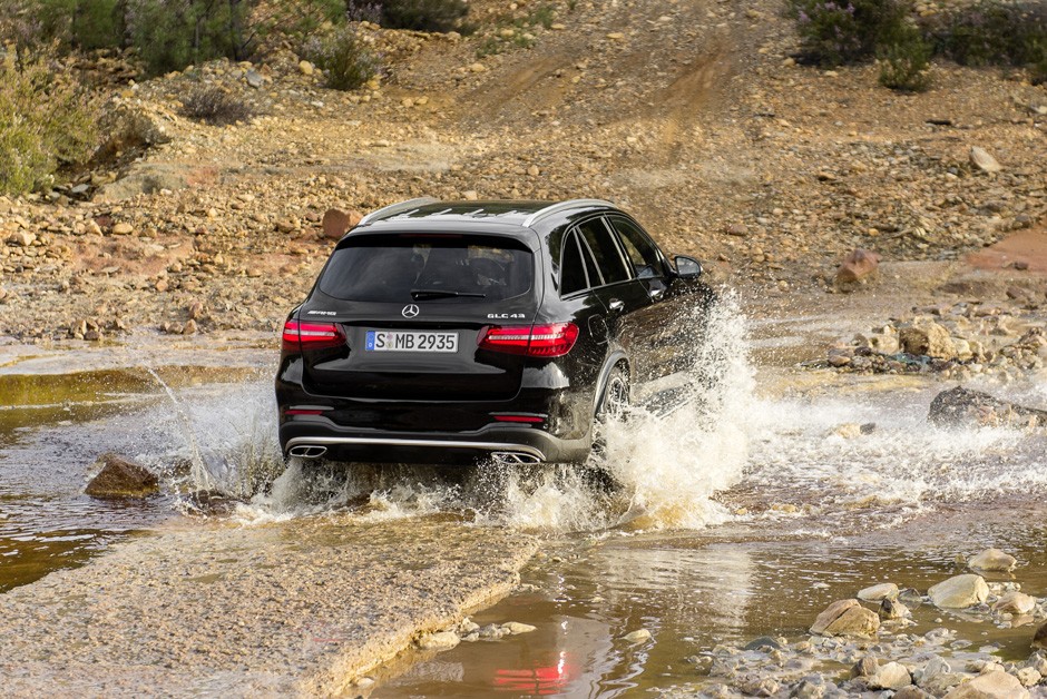 Traseira do Mercedes-AMG GLC 43 4matic