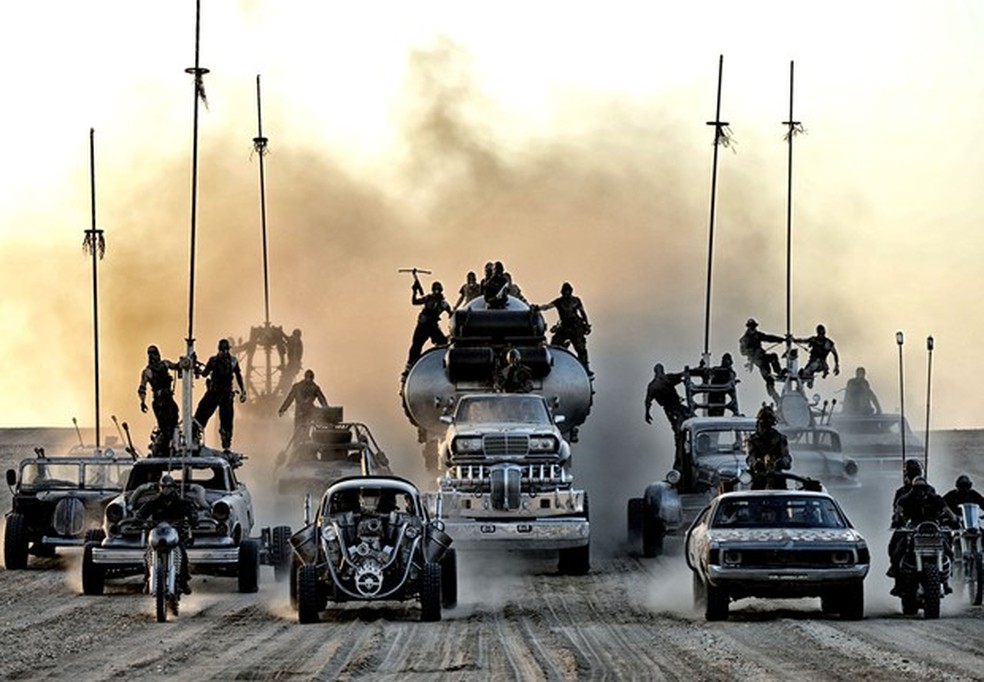 Veículos do filme Mad Max: Fúria da estrada (Foto: Reprodução) — Foto: Auto Esporte