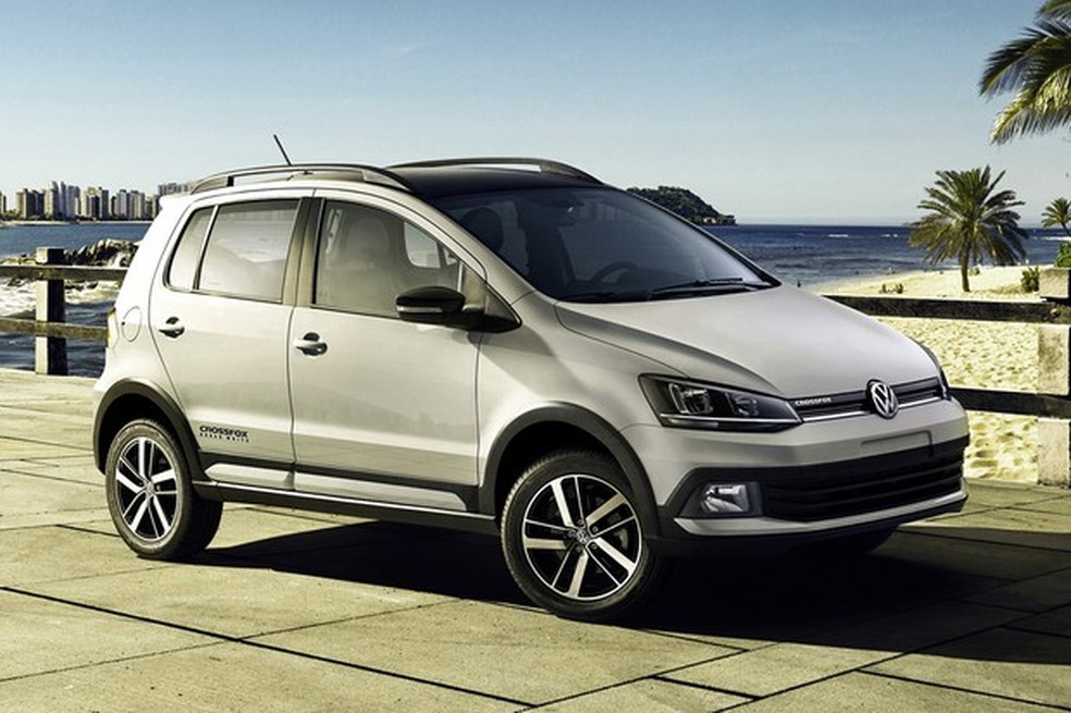 Novo Volkswagen CrossFox Urban White (Foto: Divulgação) — Foto: Auto Esporte
