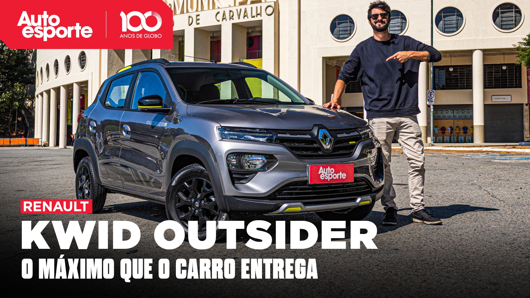 Vídeo: Renault Kwid Outsider, o que o hatch oferece por quase R$ 90 mil