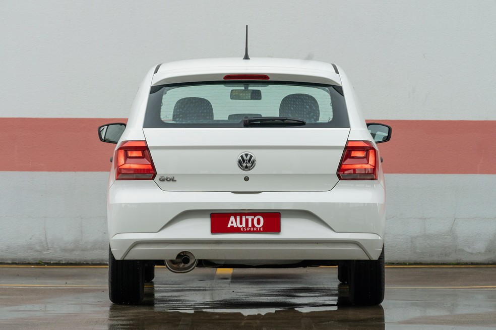 Volkswagen Gol tem praticamente o mesmo visual desde 2008 — Foto: Bruno Guerreiro/Autoesporte