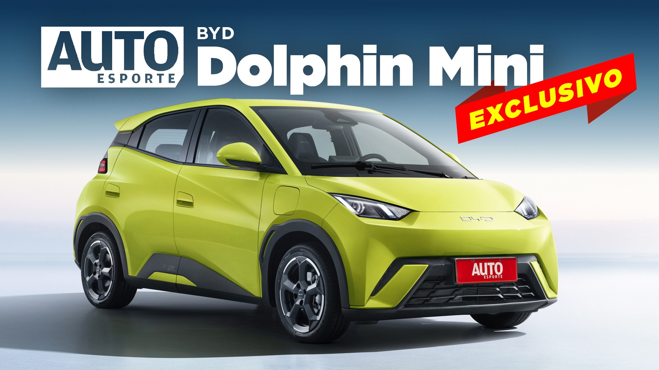 Vídeo: conheça o Dolphin Mini, próximo lançamento da BYD no Brasil