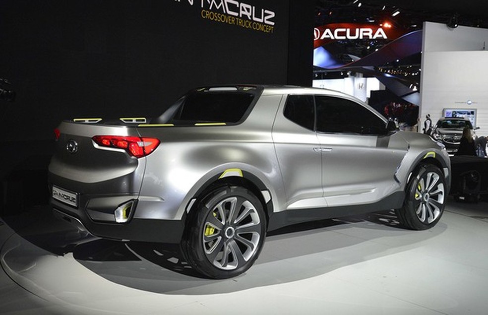 Hyundai Santa Cruz no Salão de Detroit 2015 (Foto: Newspress) — Foto: Auto Esporte