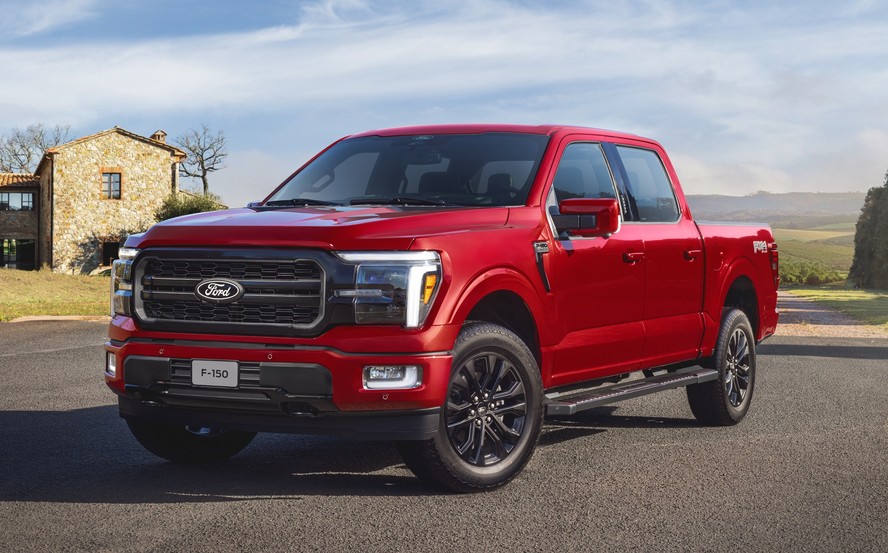 Ford F150 2025 chega ao Brasil com novo visual e caçamba à la Fiat Toro