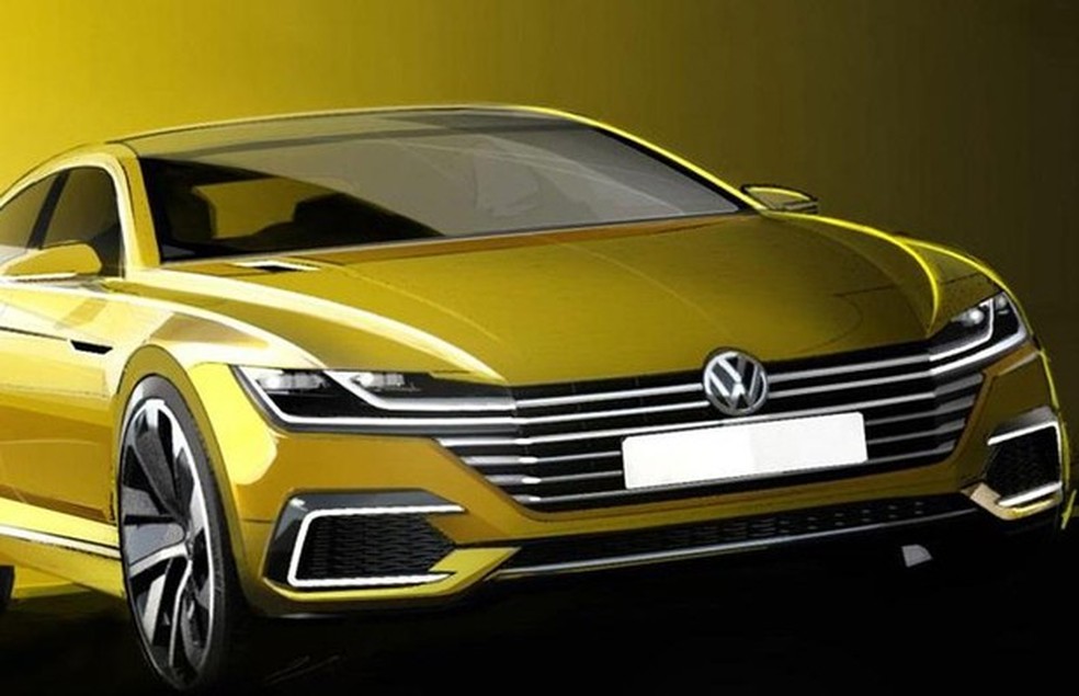 Volkswagen Conceito CC (Foto: Divulgação) — Foto: Auto Esporte