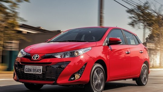 Toyota reajusta preços de quase toda a linha e Yaris fica R$ 5.000 mais caro