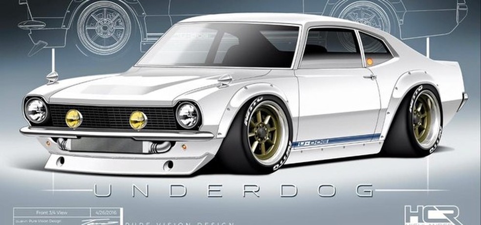 Ford Maverick vira estrela de reality show com ator dos filmes "Velozes e Furiosos" (Foto: Divulgação) — Foto: Auto Esporte