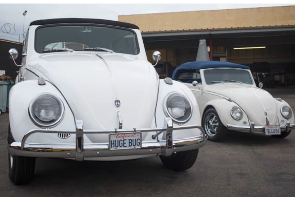 Peças do Fusca original foram escaneadas digitalmente para que fossem replicadas em sua versão maior (Foto: Reprodução/YouTube) — Foto: Auto Esporte